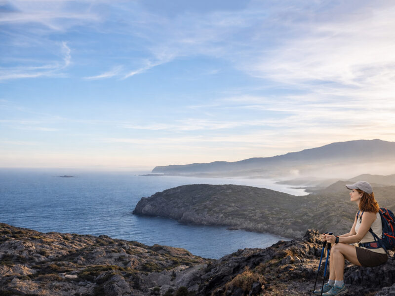 Randonnée Collioure Cadaqués le Cap de Creus, la fin des Pyrénées qui se jettent dans la Méditerranée